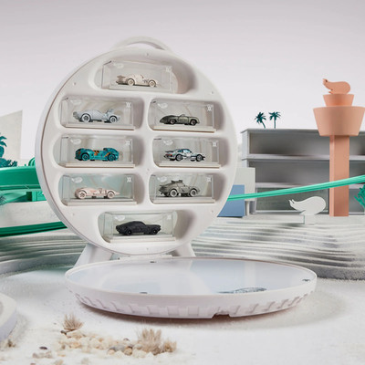 Hot Wheels X Daniel Arsham Eroded All 4 Laps Complete Set