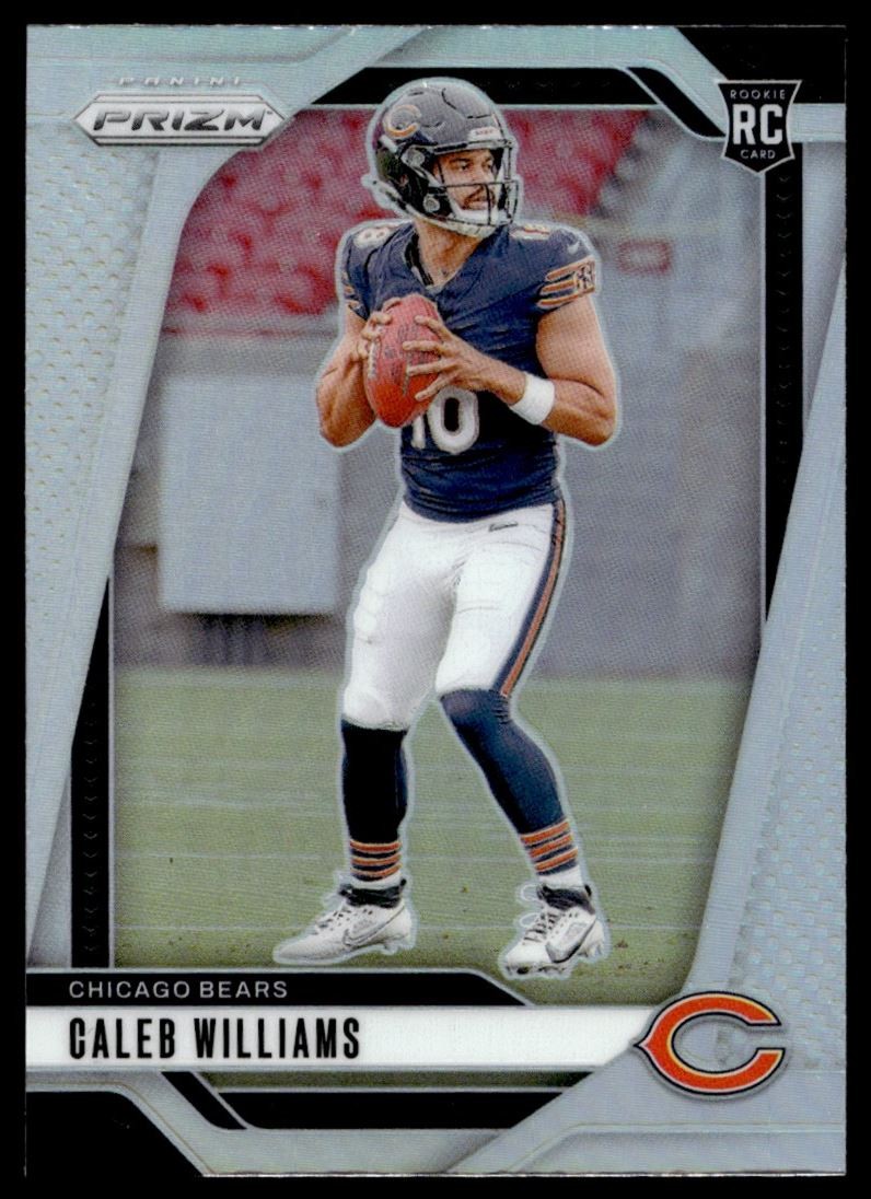 2024 Panini Prizm SILVER Caleb Williams Rookie Chicago Bears #301 C70