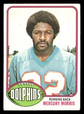 1976 Topps #315 Mercury Morris