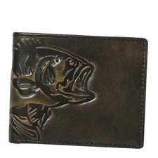 Bass Wallet for Men, Double ID Bifold, Full Grain Bass Double Id Bifold