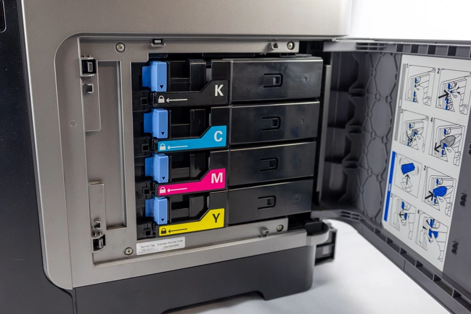 Dell 1320c Farblaserdrucker • funktionstüchtig • 6.500 Seiten  - Bild 2 von 4