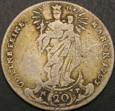 WURZBURG (German State) 20 Kreuzer 1763 - Silver - F - 1647 ¤