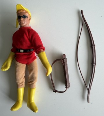 Vintage Mego Speedy Teen Titans 7'' Figure Includes Hat Quiver Belt Boots 1975