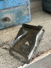 Antique Dark Tin Unusual Boot Cookie Cutter Primitive American Country Find — photo 4