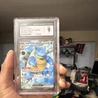 Pokémon TCG CGC 9 Blastoise ex #184/165 SV 151 Ultra Rare Holo EN 2023
