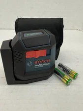 Bosch Professional GLL50-20G Green Beam Cross Line Laser Open Box W/ Bag
