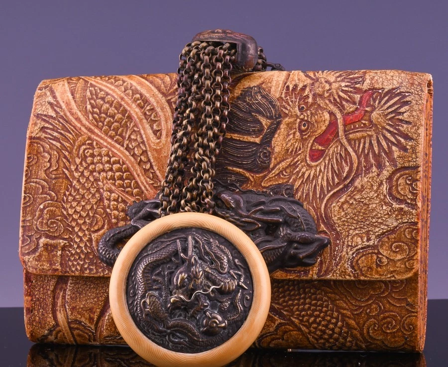 ▽ 錆物師 『鍋長』作江戸時代 龍雕刻 宣德銅製 古董 楽天市場】骨董○平戸焼寿老人水注○ | 江戸時代-19世紀頃 | 磁器 | 酒