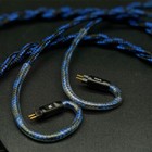 1x 8N occ copper earphone cable 3.5mm /4.4mm to mmcx / 2pin / pe /IE80 HongKong