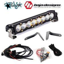 Baja Designs 10" S8 Spot Beam Shock Mount Light Bar 17-24 Can-Am Maverick X3