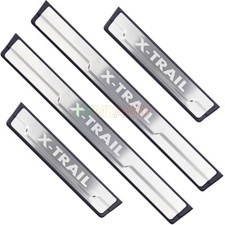 Cubierta protectora de placa de desgaste de umbral de puerta de coche de acero inoxidable para Nissan X-Trail T33 2025