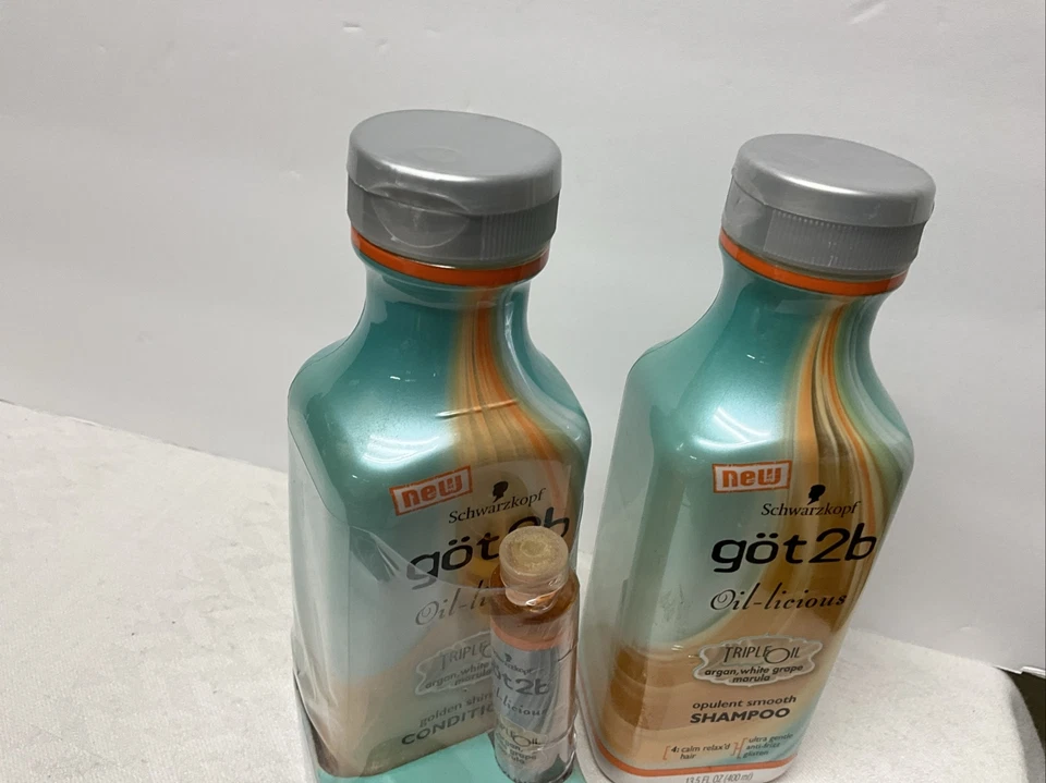 Schwarzkopf Got2b Oil-Licious Triple Oil Opulent Smooth Shampoo & Conditioner - Image 4 of 4