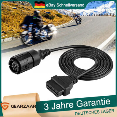 Adapterkabel von OBD-2 16 Pin auf 10 Pin für BMW Motorrad Diagnose-adapter C45