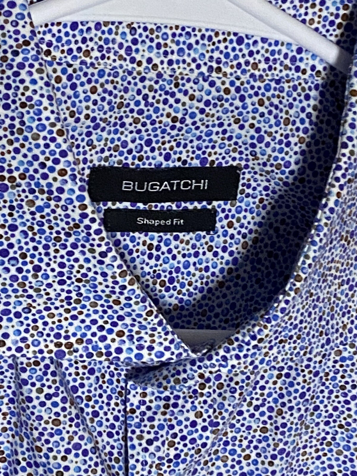 BUGATCHI Mens Long Sleeve Button Pattern Shirt XL - image 2