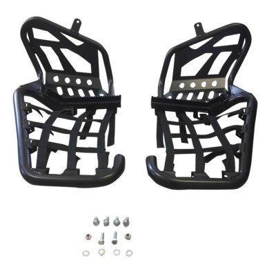 XRW Nerf - Nerv Bar R3  Heel Guards + Fußraster Schwarz Aeon Cobra 250 - 400 420
