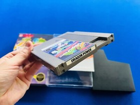 Dragon Power BANDAI NES Nintendo CIB COMPLETE Box Manual Cart Insert EXCELLENT