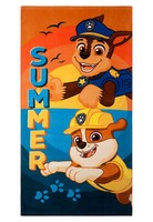 Paw Patrol - Summer Kinder Strandtuch Badetuch Handtuch 140 X 70 Cm
