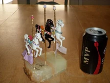 [DeMOTT] #3 HORSE CAROUSEL [C-9000], Sculpture, [Limited Ed: 201/7500] #1985 yr