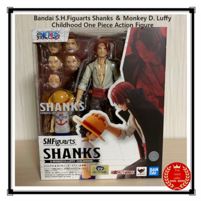 Bandai S.H.Figuarts Shanks ＆ Monkey D. Luffy Childhood One Piece