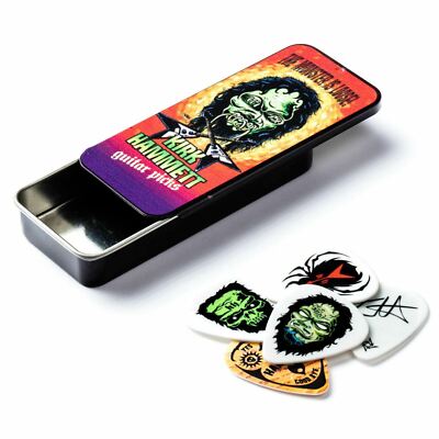 Dunlop KH01T088 Kirk Hammett Monster Pick Tin with Guitar Picks, .88mm, 6-Pack