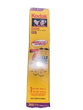 7 Rolls Kodak 200 35mm Color Print Film 192 Exposures Total Expired 9/2005