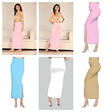 Women's Saree Shapewear Long Skirt Maxi Gypsy Underskirt Ladies Petticoat Soft