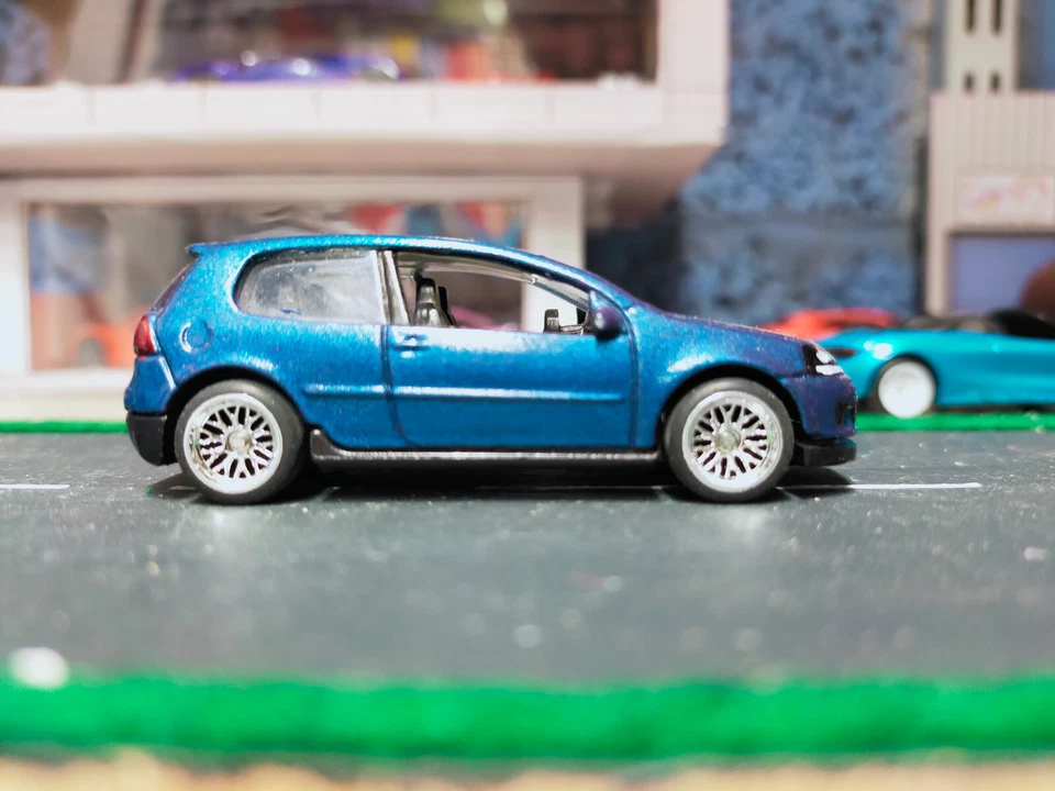 1/64 wheels & tyres x 2 sets BBS Chrome for Matchbox/Hot Wheels real riders