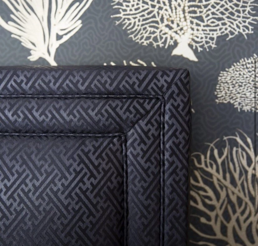 Ralph Lauren Keelung Fret Fabric color Caviar LFY65336F - Image 3 of 4