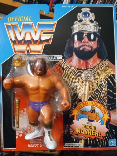 WWF Hasbro Macho King Randy Savage MOC...