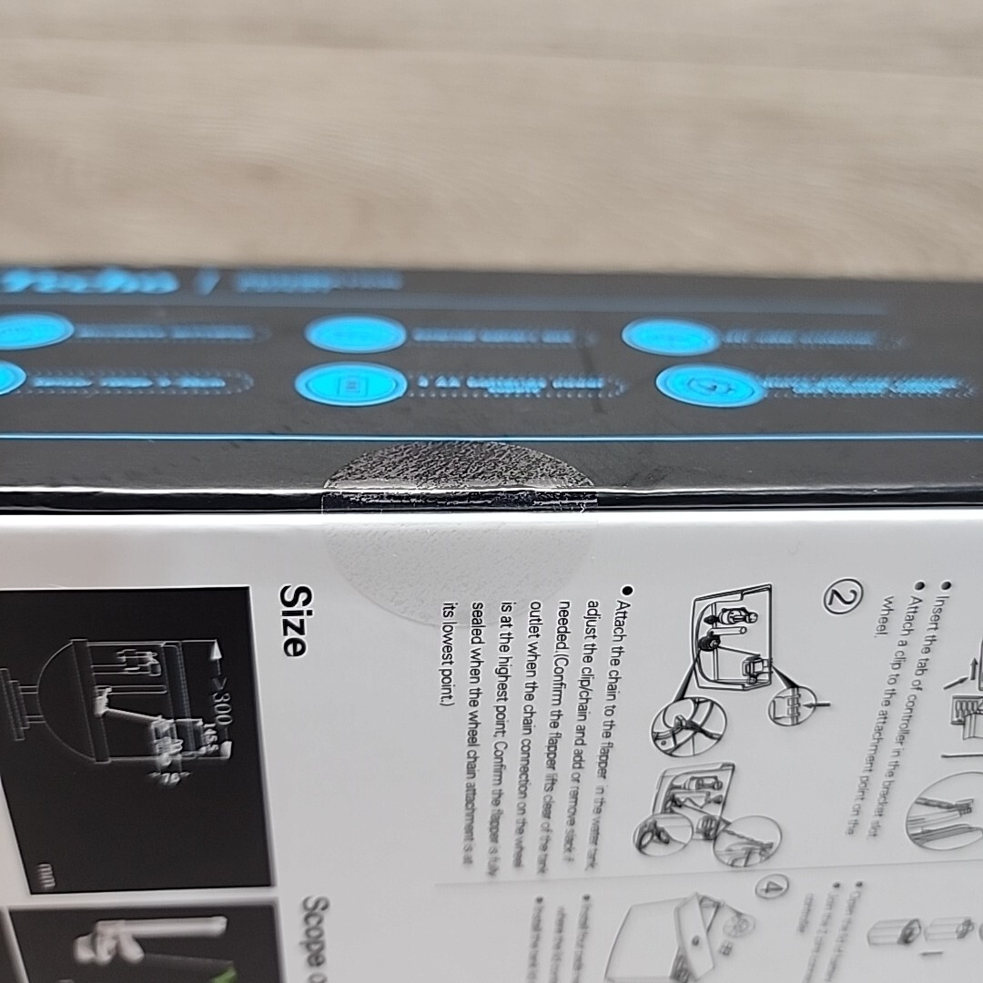 Techo Touchless Toilet Flush Kit Wave Automatic Motion Sensor Battery