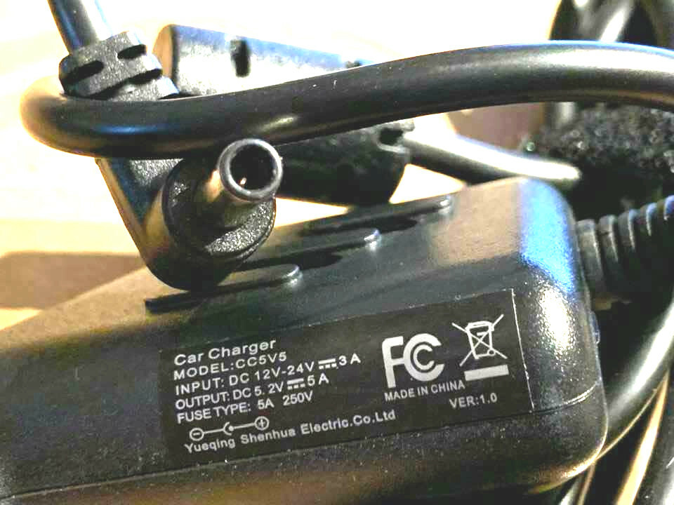 OEM 4A CAR CHARGER FOR RAND MCNALLY TND750 OD 7 8 PRO II TNDT85 TRUCK