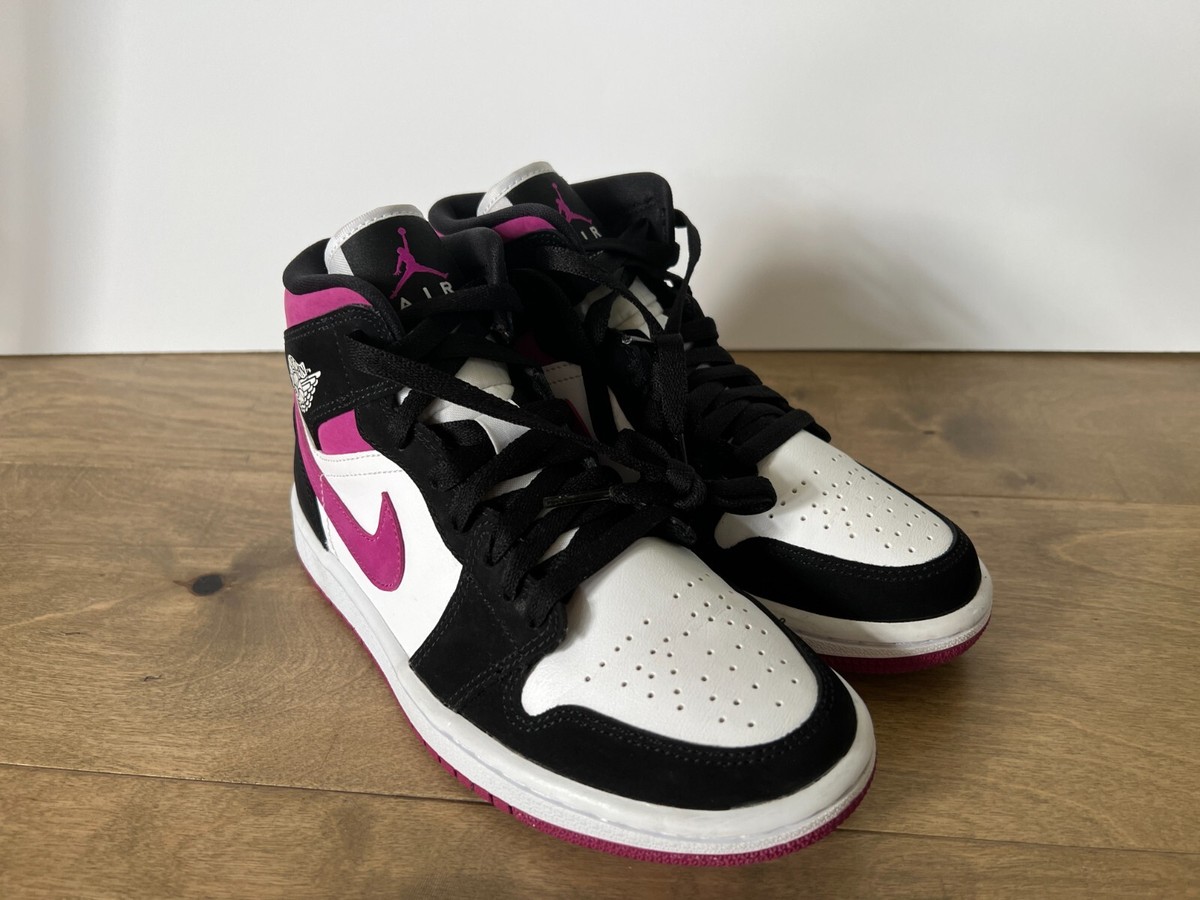 Nike Air Jordan 1 Mid Cactus Flower 2020 Magenta Women's Nike Air Jordan 1 Mid Cactus Flower 2020 Magenta Women's