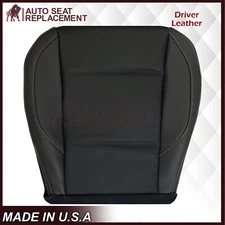 2018 - 2019 Fits Subaru Outback LIMITED Driver Bottom Leather Seat Cover Black