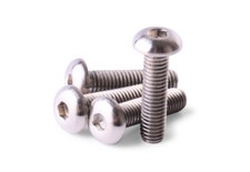 M5x20 Titanium Bolts 4 pieces 6AL4V Aerospace Grade - M5x20 Screws