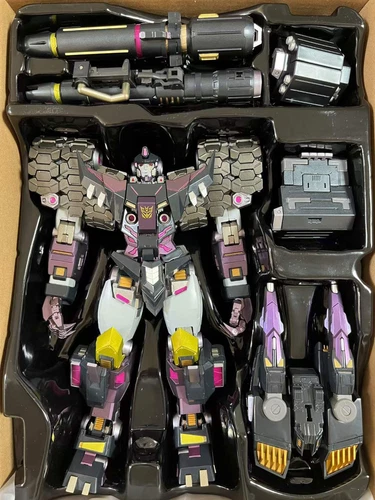 In Stock New Transforms Metal Club MuscleBear QS02 DJD Tarn Action Figure Robot - Picture 3 of 13