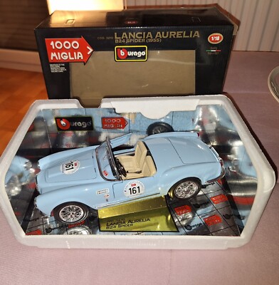 Bburago Mile Miglia Lancia Aurelia B24 Spider(1955) 1:18