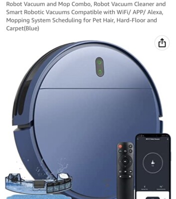 robot vacuum cleaner mop