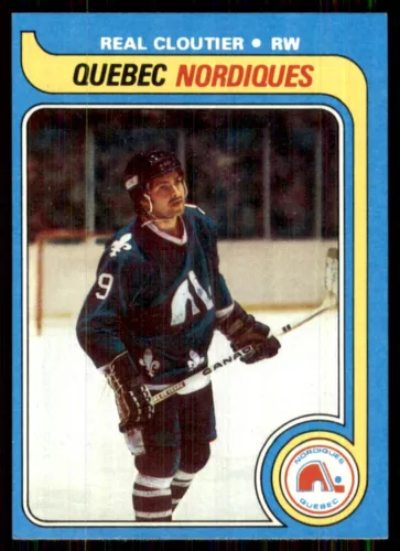 1979-80 Topp Hockey #239 Real Cloutier Quebec Nordiques