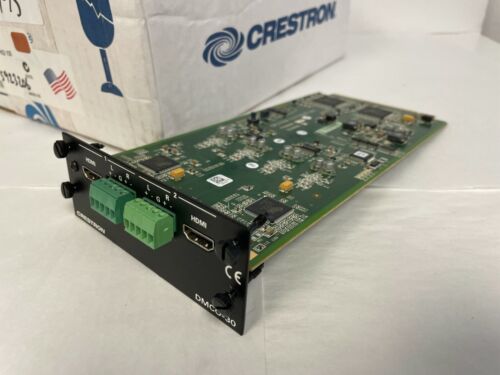 Crestron DMC-VID-RCA-A Analog Video Input Card w/Analog Audio for DM No ...