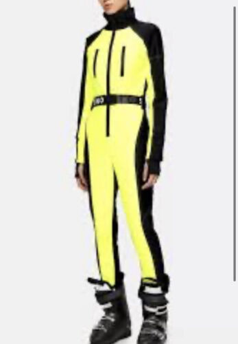 Topshop Ski Outfit Sno Ski gelb und schwarz Skianzug Gr. 4 extra klein - Bild 1 von 18