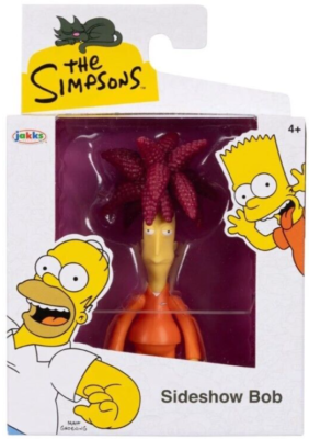 NEW Jakks Pacific 17536 The Simpsons SIDESHOW BOB 2.5 Inch Tall