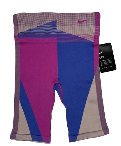 nike training pro 3 inch shorts in pink space dye