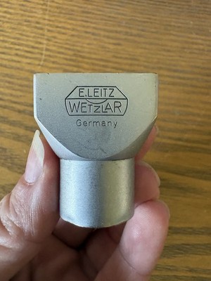 Vintage Leica E Leitz Wetzlar 35mm 3.5cm SBLOO Brightline Viewfinder