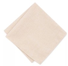 New Mens Bar III Beige Beach Solid Pocket Square