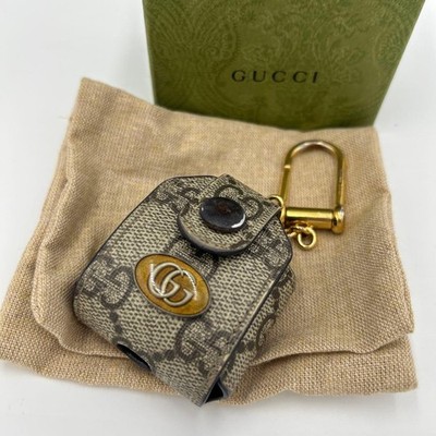 GUCCI GG Supreme AirPods Case with Logo | eBay