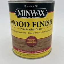 1x Minwax 218 Puritan Pine Oil Based Wood Stain Finish 1 Quart NEW