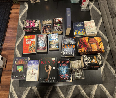 Stephen King & Richard Bachman Horror Book Lot - The Institute, Needful Things
