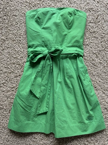 Abercrombie & Fitch Women's Dress Strapless Casual Sundress Medium logo NWT