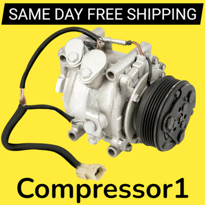 AC Compressor For 1988 1989 1990 1991 Honda Prelude 2.0L 2.1L Sanden Version