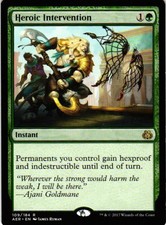 HEROIC INTERVENTION 109 RARE AETHER REVOLT MAGIC: THE GATHERING LP