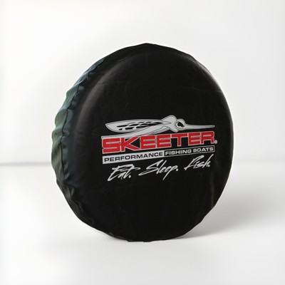 Skeeter Boats Spare Tire Cover - Made in USA - Fade Proof, Drain Slit